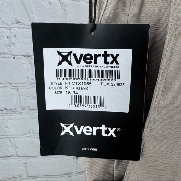 Vertx Legacy Tactical Pants Uniform Khaki Color Size 18 - Picture 3 of 6